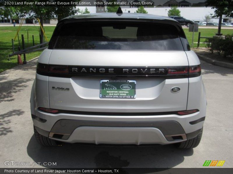 Indus Silver Metallic / Cloud/Ebony 2020 Land Rover Range Rover Evoque First Edition