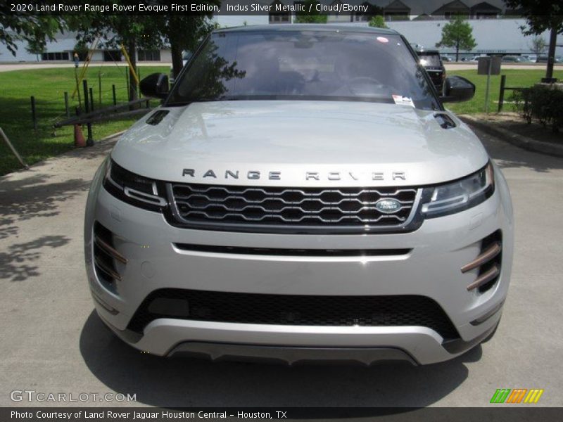 Indus Silver Metallic / Cloud/Ebony 2020 Land Rover Range Rover Evoque First Edition
