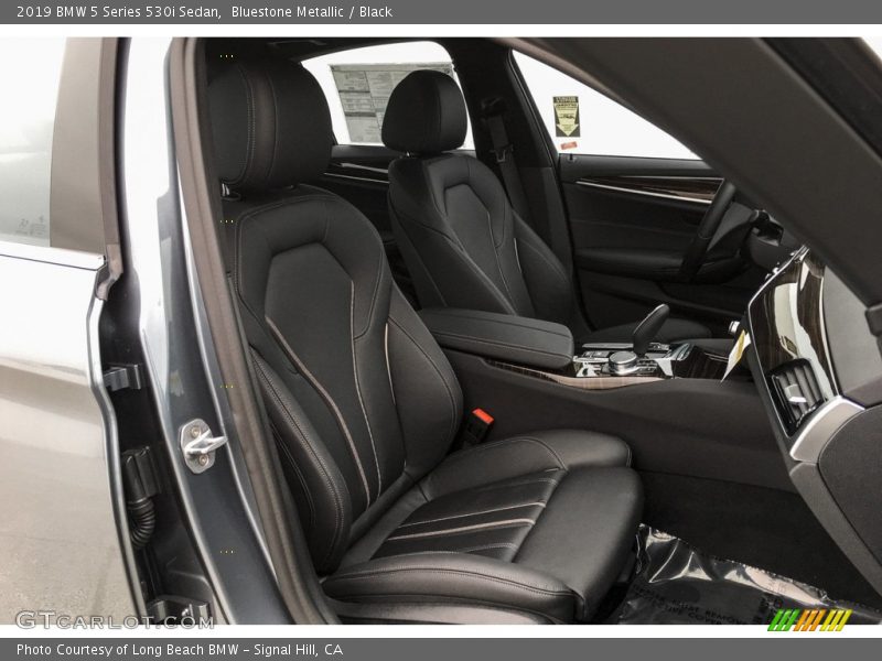 Bluestone Metallic / Black 2019 BMW 5 Series 530i Sedan