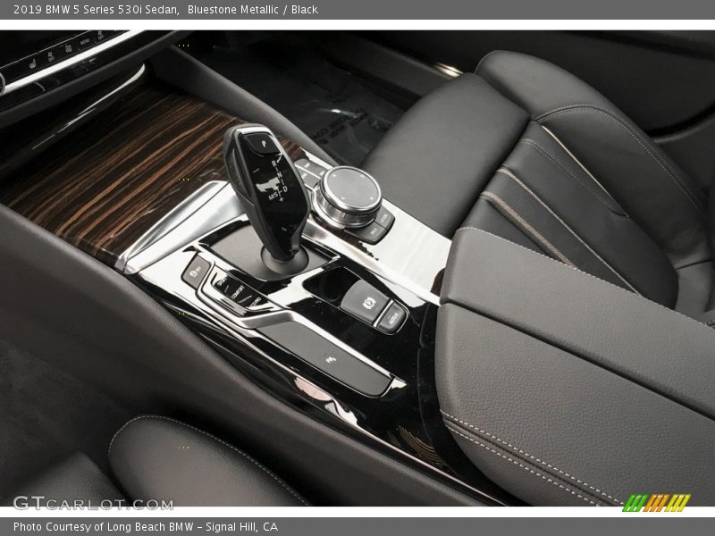 Bluestone Metallic / Black 2019 BMW 5 Series 530i Sedan