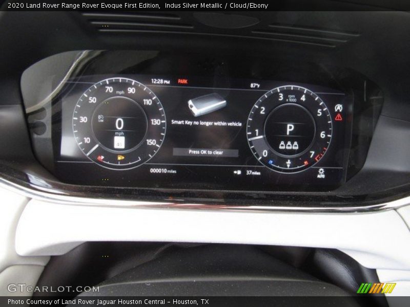  2020 Range Rover Evoque First Edition First Edition Gauges