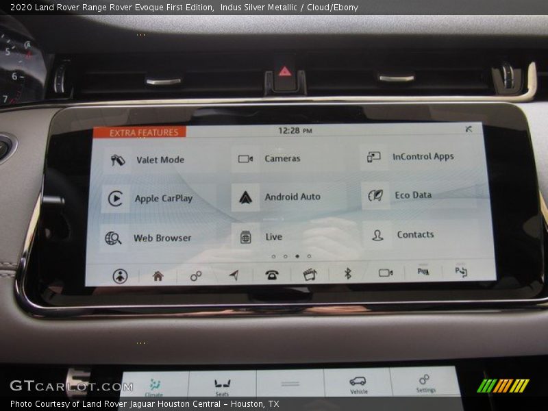 Indus Silver Metallic / Cloud/Ebony 2020 Land Rover Range Rover Evoque First Edition
