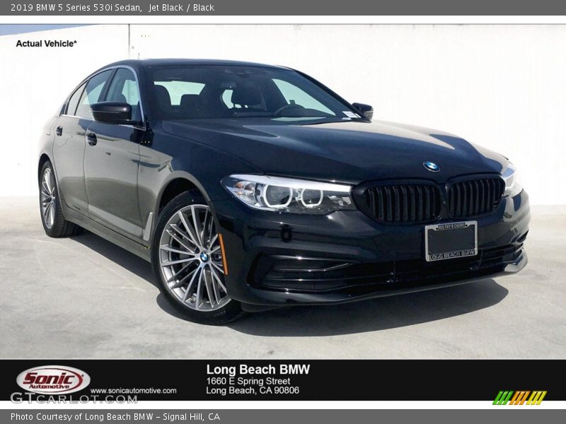 Jet Black / Black 2019 BMW 5 Series 530i Sedan