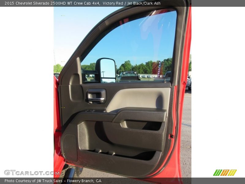 Victory Red / Jet Black/Dark Ash 2015 Chevrolet Silverado 2500HD WT Crew Cab 4x4