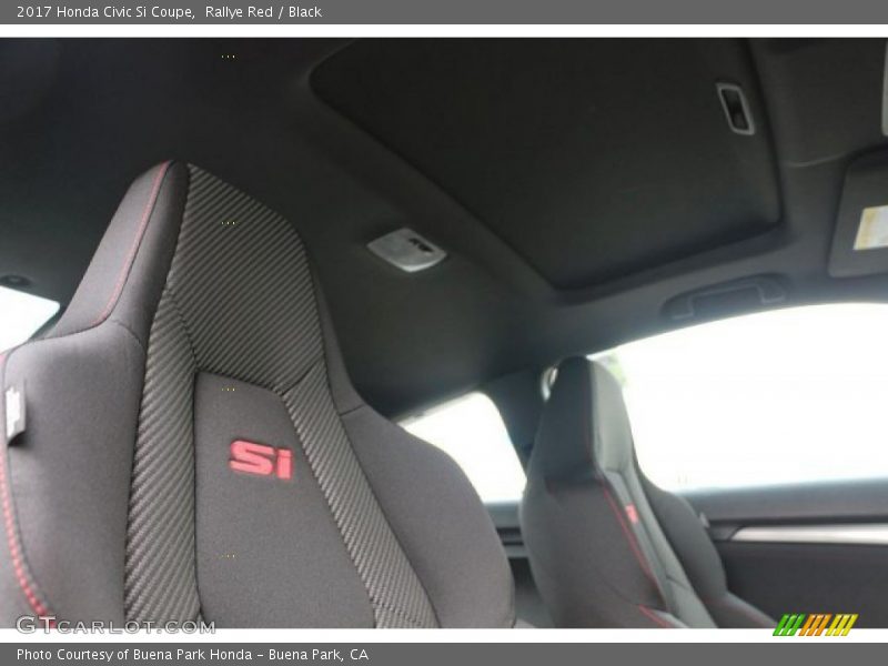 Rallye Red / Black 2017 Honda Civic Si Coupe
