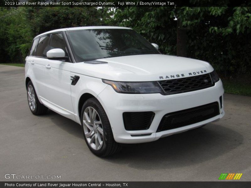 Fuji White / Ebony/Vintage Tan 2019 Land Rover Range Rover Sport Supercharged Dynamic