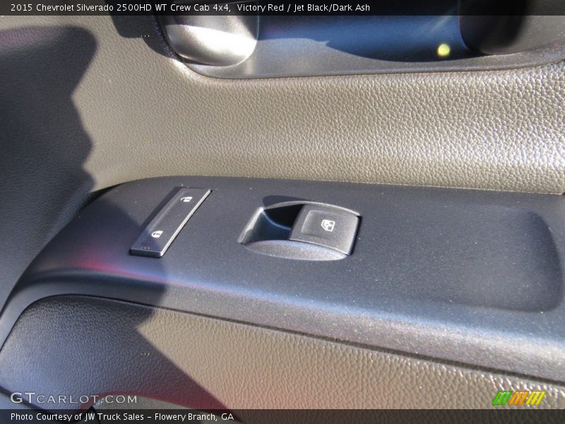 Victory Red / Jet Black/Dark Ash 2015 Chevrolet Silverado 2500HD WT Crew Cab 4x4