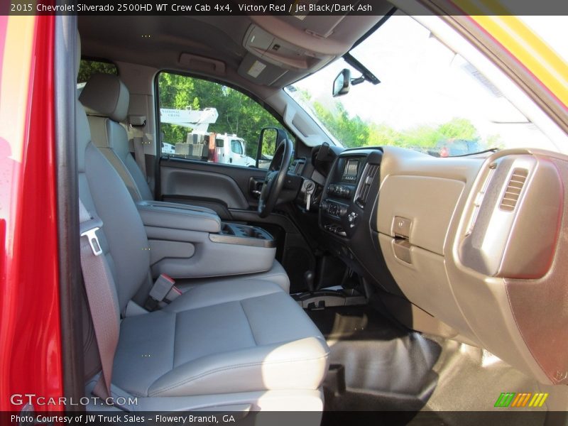 Victory Red / Jet Black/Dark Ash 2015 Chevrolet Silverado 2500HD WT Crew Cab 4x4