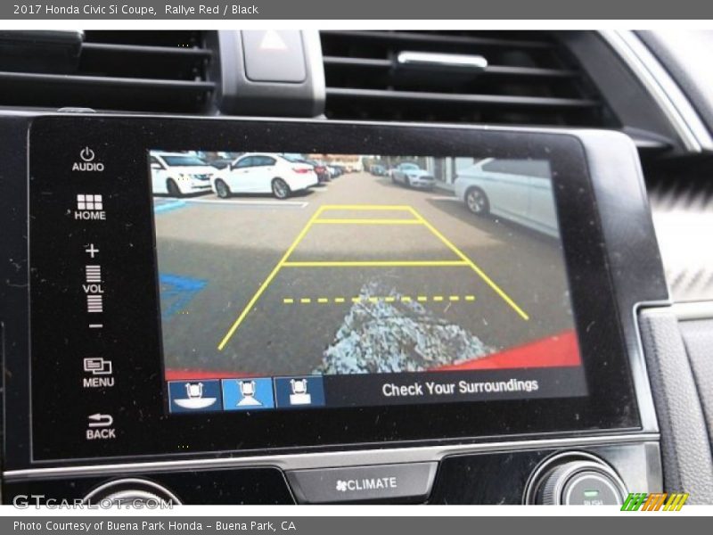 Rallye Red / Black 2017 Honda Civic Si Coupe
