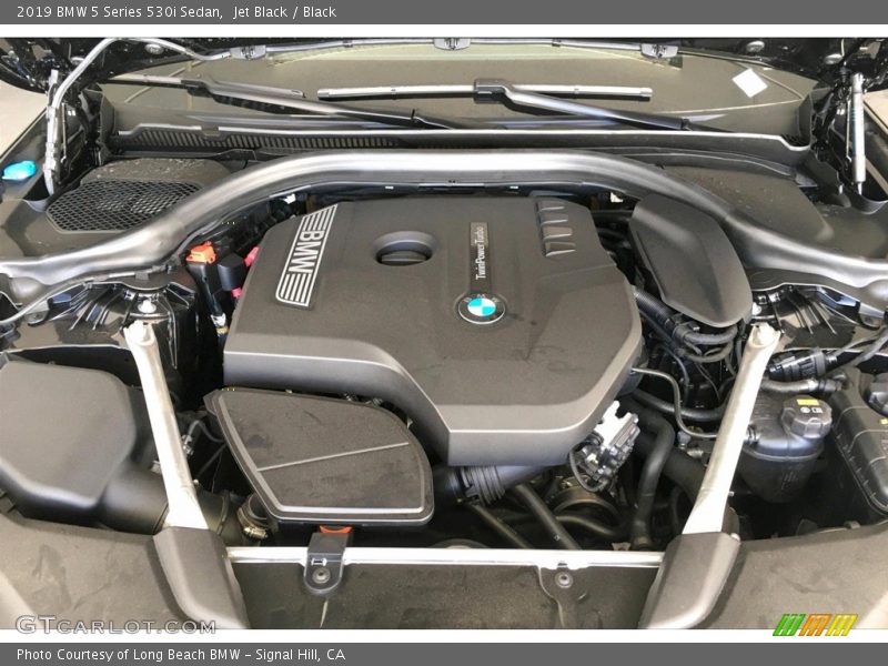 Jet Black / Black 2019 BMW 5 Series 530i Sedan