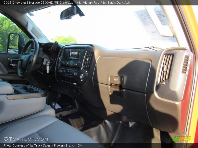 Victory Red / Jet Black/Dark Ash 2015 Chevrolet Silverado 2500HD WT Crew Cab 4x4