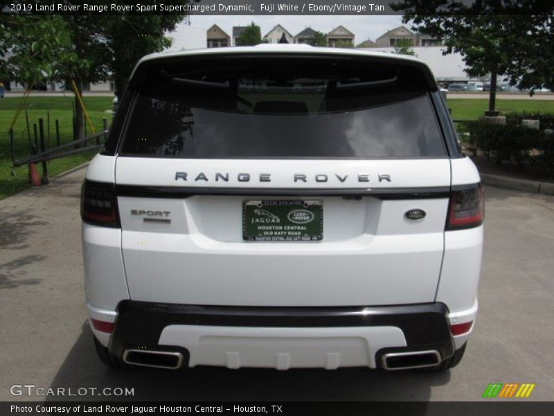 Fuji White / Ebony/Vintage Tan 2019 Land Rover Range Rover Sport Supercharged Dynamic