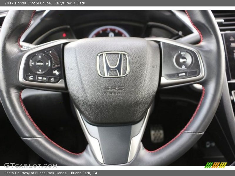 Rallye Red / Black 2017 Honda Civic Si Coupe