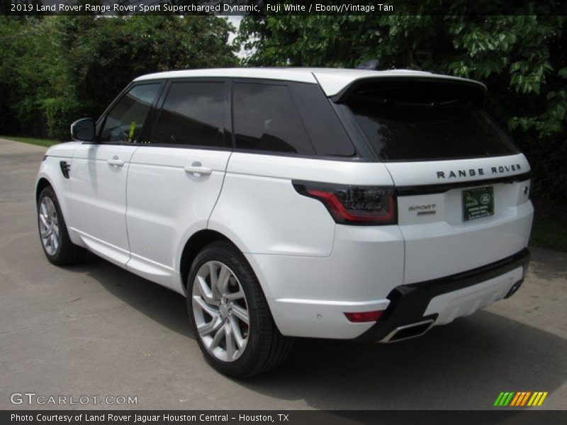 Fuji White / Ebony/Vintage Tan 2019 Land Rover Range Rover Sport Supercharged Dynamic