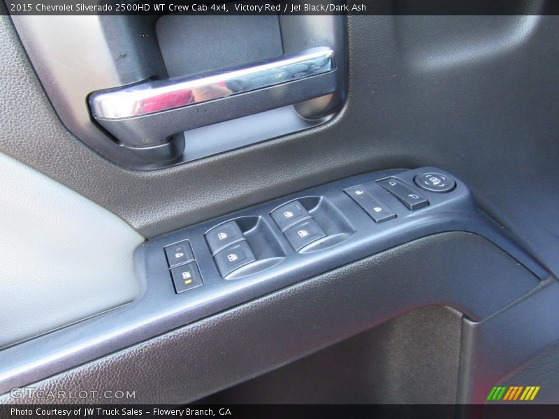 Victory Red / Jet Black/Dark Ash 2015 Chevrolet Silverado 2500HD WT Crew Cab 4x4