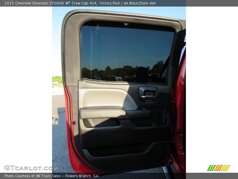 Victory Red / Jet Black/Dark Ash 2015 Chevrolet Silverado 2500HD WT Crew Cab 4x4