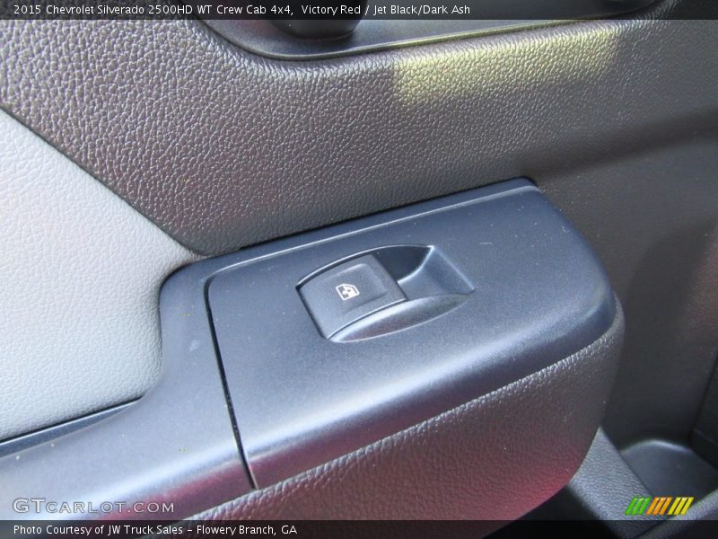 Victory Red / Jet Black/Dark Ash 2015 Chevrolet Silverado 2500HD WT Crew Cab 4x4