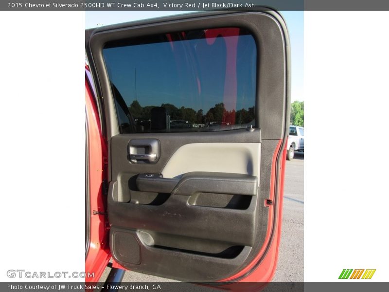 Victory Red / Jet Black/Dark Ash 2015 Chevrolet Silverado 2500HD WT Crew Cab 4x4