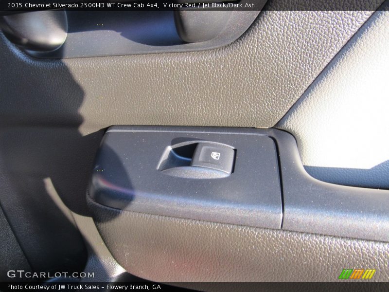 Victory Red / Jet Black/Dark Ash 2015 Chevrolet Silverado 2500HD WT Crew Cab 4x4
