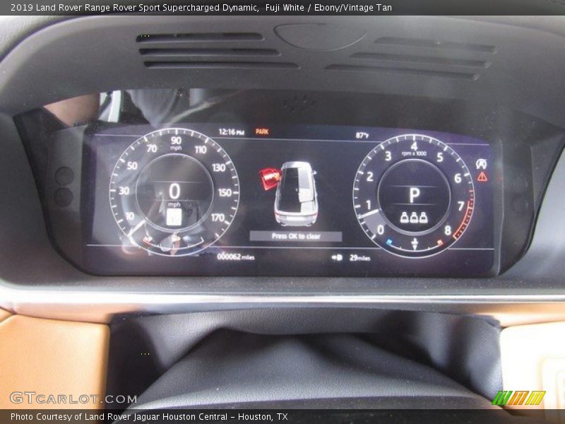 Fuji White / Ebony/Vintage Tan 2019 Land Rover Range Rover Sport Supercharged Dynamic