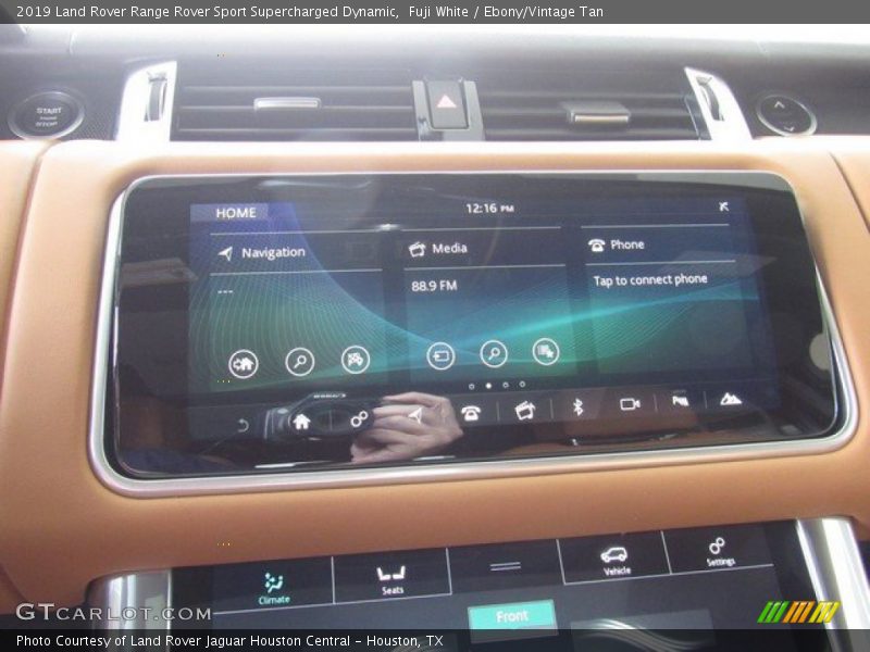 Fuji White / Ebony/Vintage Tan 2019 Land Rover Range Rover Sport Supercharged Dynamic