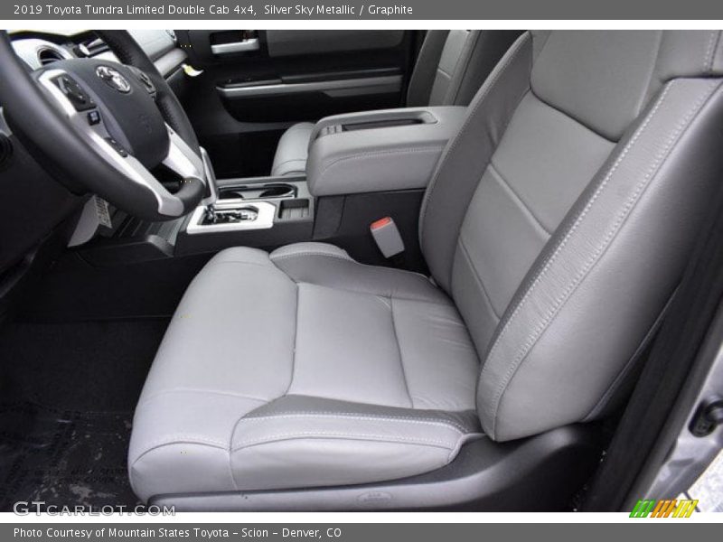 Silver Sky Metallic / Graphite 2019 Toyota Tundra Limited Double Cab 4x4
