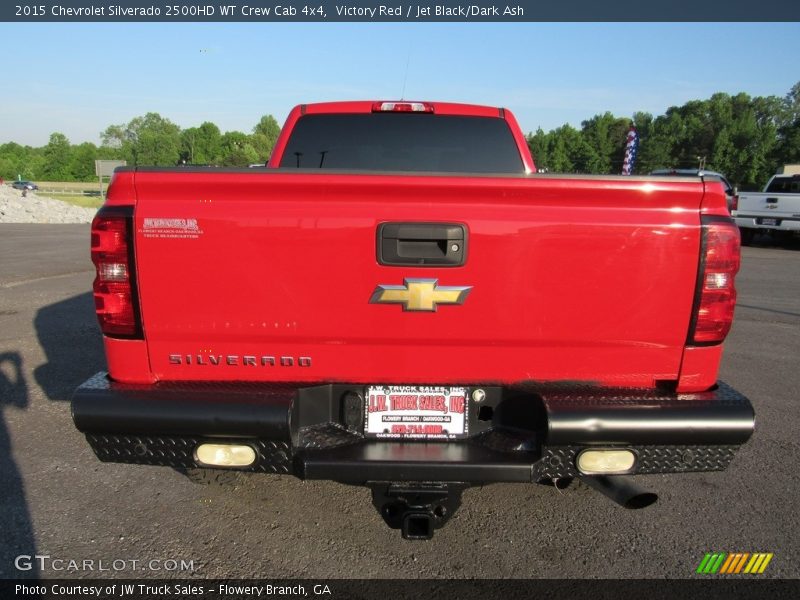 Victory Red / Jet Black/Dark Ash 2015 Chevrolet Silverado 2500HD WT Crew Cab 4x4