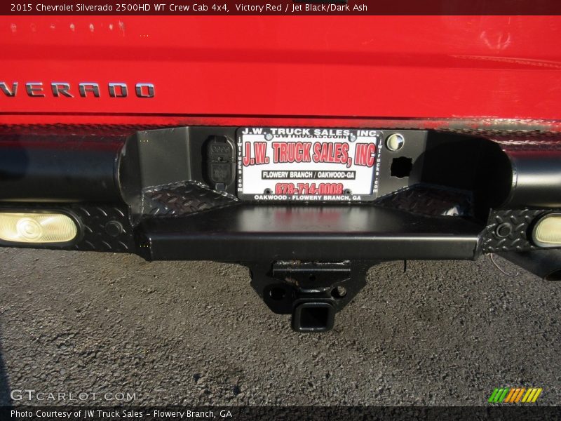 Victory Red / Jet Black/Dark Ash 2015 Chevrolet Silverado 2500HD WT Crew Cab 4x4