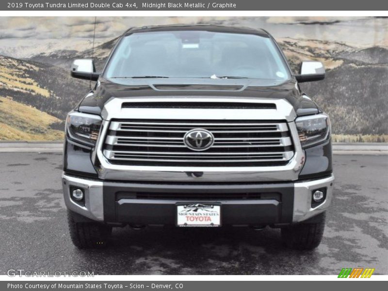 Midnight Black Metallic / Graphite 2019 Toyota Tundra Limited Double Cab 4x4