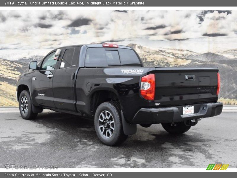 Midnight Black Metallic / Graphite 2019 Toyota Tundra Limited Double Cab 4x4