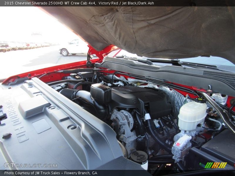 Victory Red / Jet Black/Dark Ash 2015 Chevrolet Silverado 2500HD WT Crew Cab 4x4