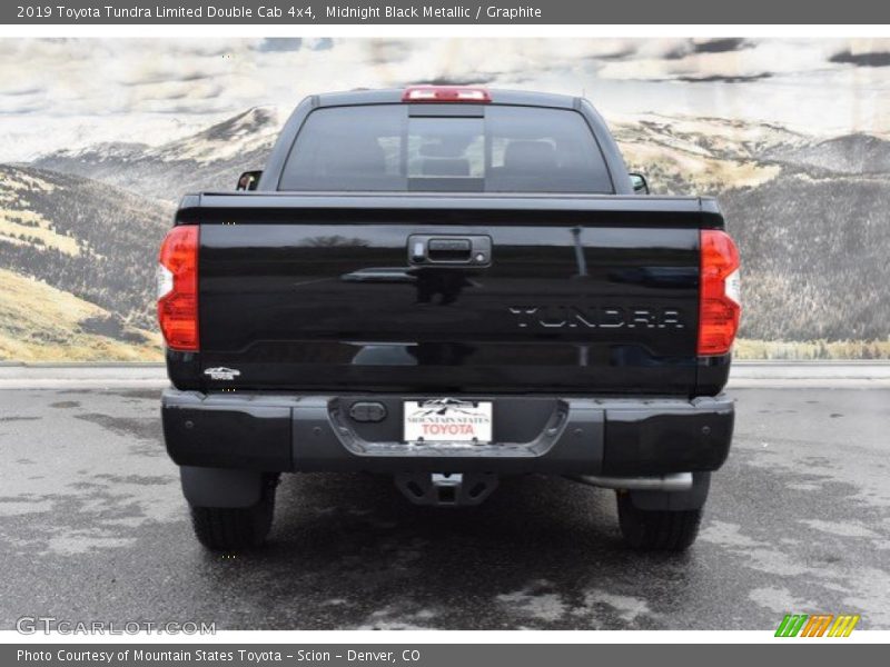 Midnight Black Metallic / Graphite 2019 Toyota Tundra Limited Double Cab 4x4