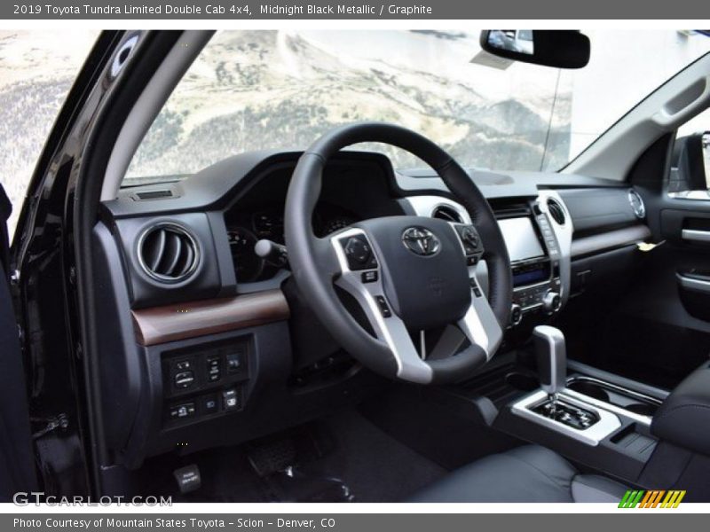 Midnight Black Metallic / Graphite 2019 Toyota Tundra Limited Double Cab 4x4