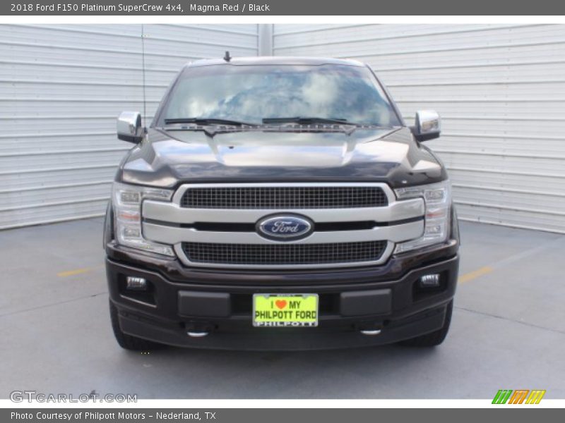 Magma Red / Black 2018 Ford F150 Platinum SuperCrew 4x4