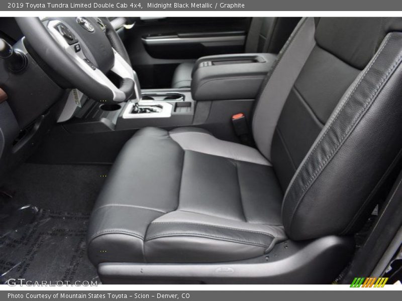 Midnight Black Metallic / Graphite 2019 Toyota Tundra Limited Double Cab 4x4