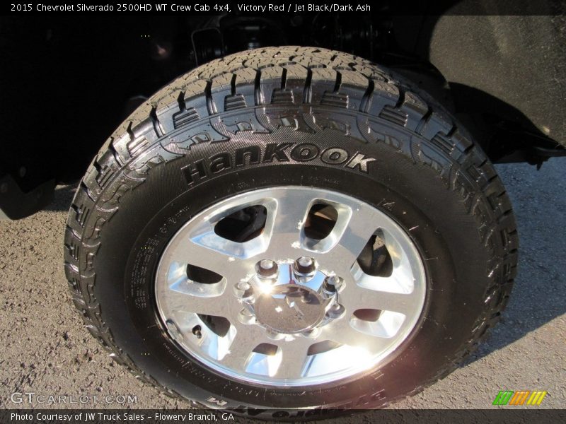Victory Red / Jet Black/Dark Ash 2015 Chevrolet Silverado 2500HD WT Crew Cab 4x4