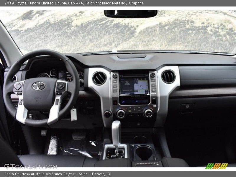 Midnight Black Metallic / Graphite 2019 Toyota Tundra Limited Double Cab 4x4