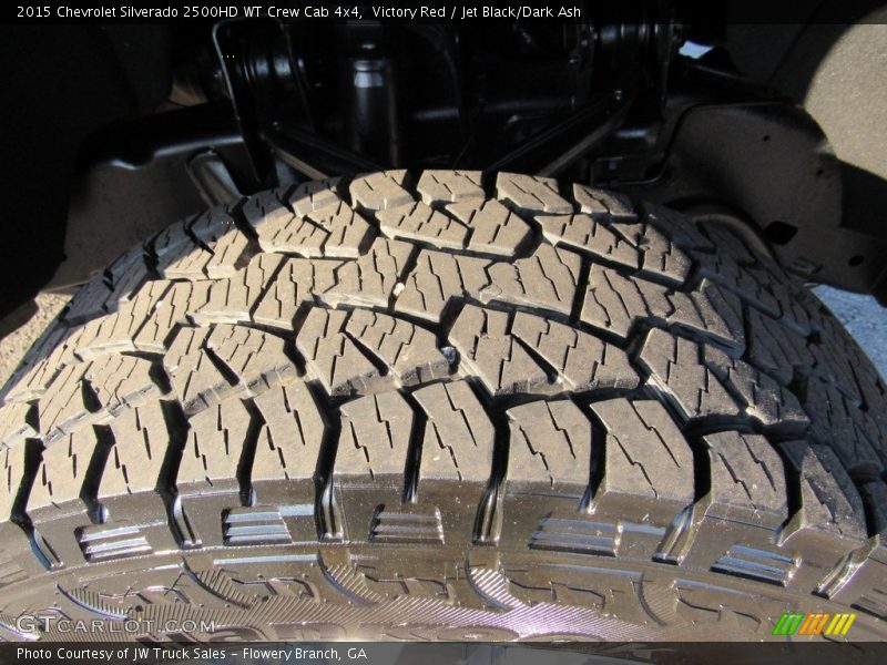 Victory Red / Jet Black/Dark Ash 2015 Chevrolet Silverado 2500HD WT Crew Cab 4x4