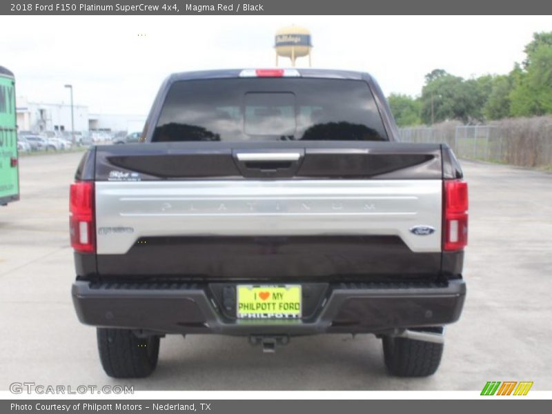 Magma Red / Black 2018 Ford F150 Platinum SuperCrew 4x4