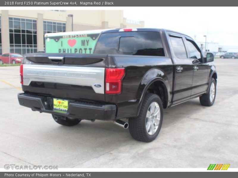 Magma Red / Black 2018 Ford F150 Platinum SuperCrew 4x4