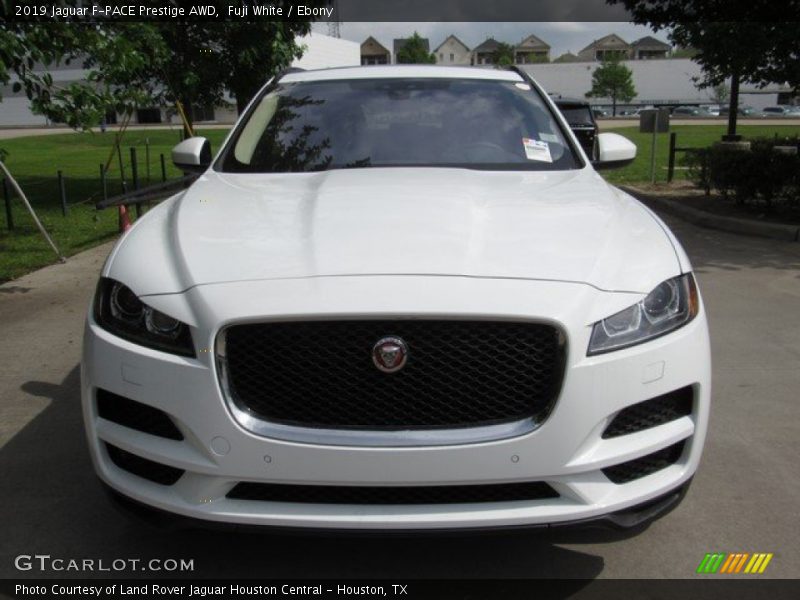 Fuji White / Ebony 2019 Jaguar F-PACE Prestige AWD