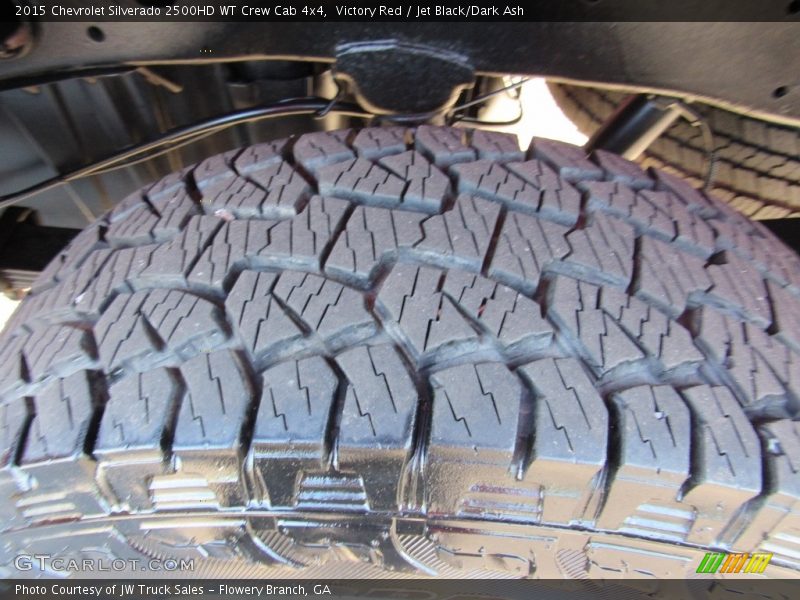 Victory Red / Jet Black/Dark Ash 2015 Chevrolet Silverado 2500HD WT Crew Cab 4x4