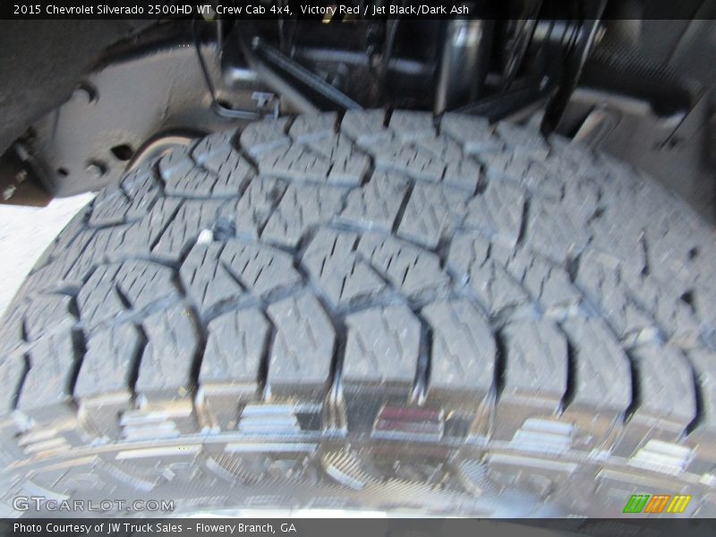 Victory Red / Jet Black/Dark Ash 2015 Chevrolet Silverado 2500HD WT Crew Cab 4x4