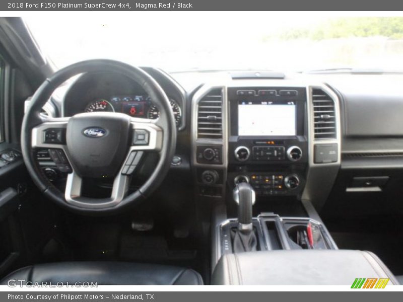 Magma Red / Black 2018 Ford F150 Platinum SuperCrew 4x4