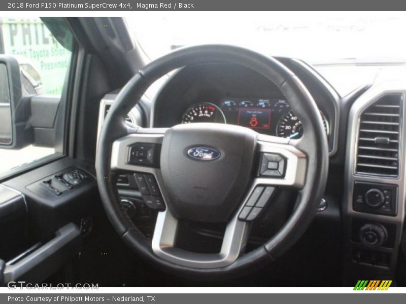 Magma Red / Black 2018 Ford F150 Platinum SuperCrew 4x4