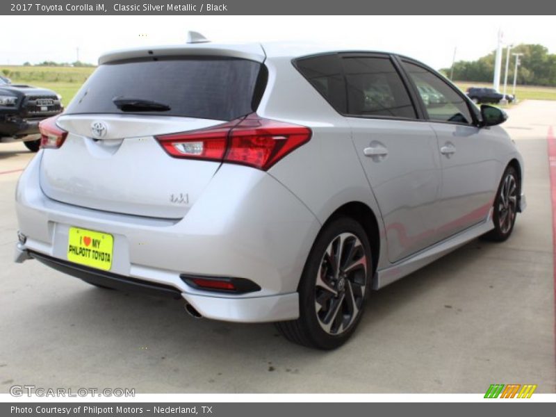 Classic Silver Metallic / Black 2017 Toyota Corolla iM