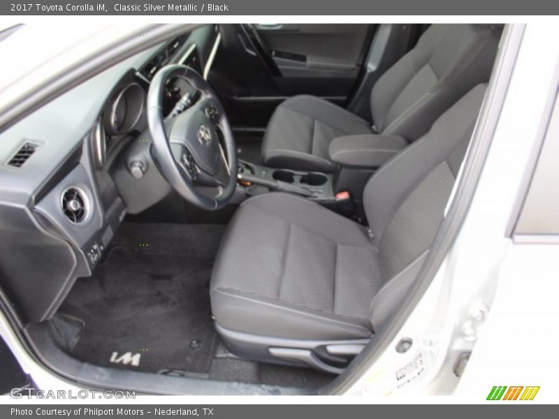Classic Silver Metallic / Black 2017 Toyota Corolla iM