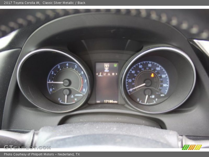 Classic Silver Metallic / Black 2017 Toyota Corolla iM
