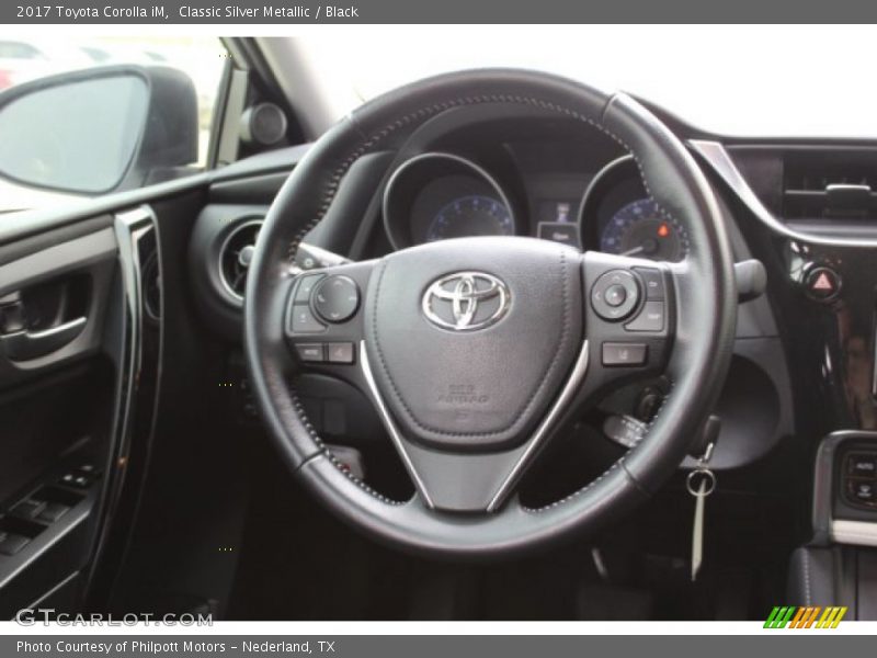 Classic Silver Metallic / Black 2017 Toyota Corolla iM