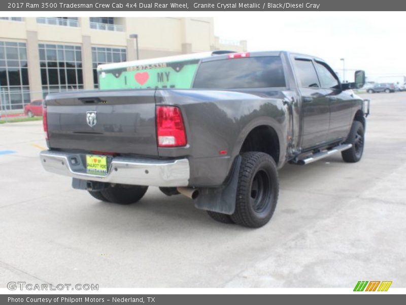 Granite Crystal Metallic / Black/Diesel Gray 2017 Ram 3500 Tradesman Crew Cab 4x4 Dual Rear Wheel
